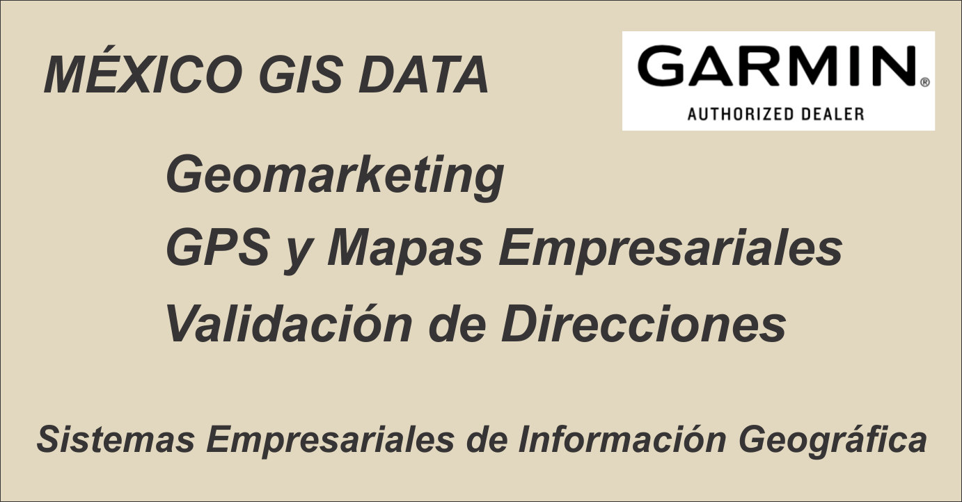 México GIS Data Empresas