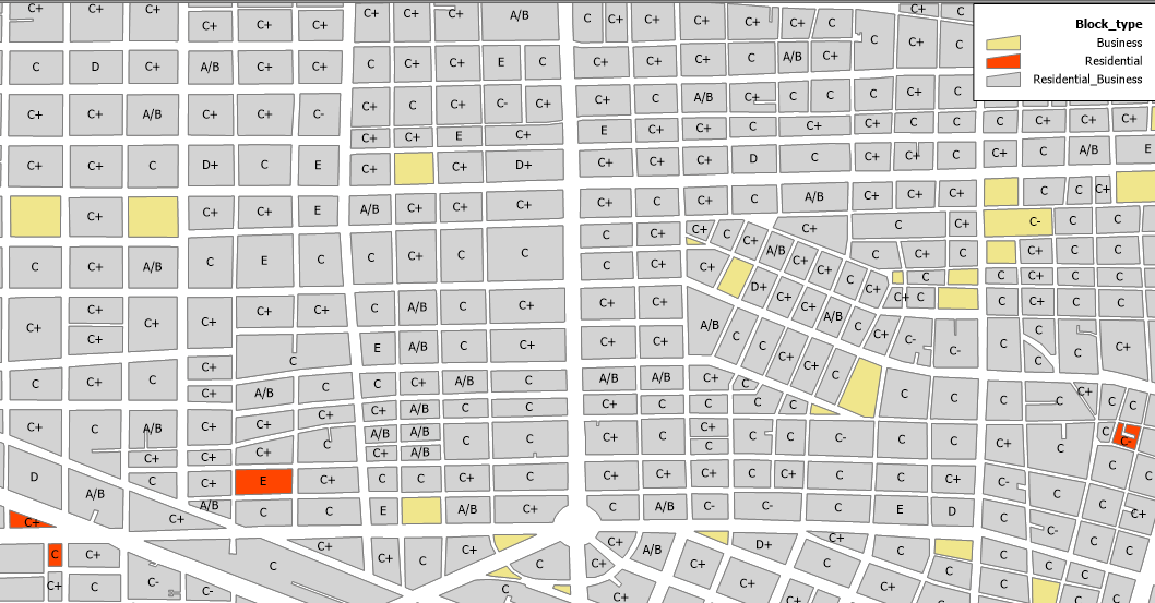 block socioeconomic levels